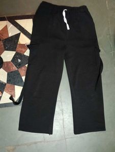 Black Wide Leg Sweatpants