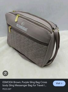 New Stylish Purple Numa Bag + 3d printed keyc