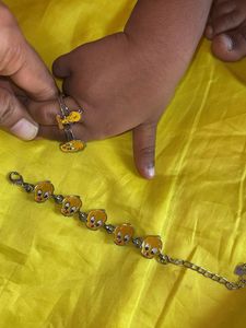 Tweety Bird Bracelet and Ring Set