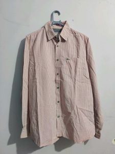 Lacoste Gingham Check Button-Up Shirt