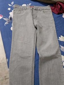 Gray Denim Jeans
