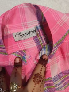 Pink Kurta