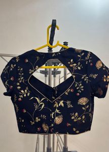Elegant Floral Print Skirt top