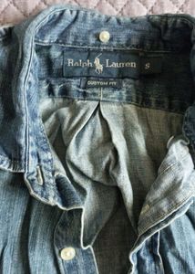Men's Blue Denim Shirt