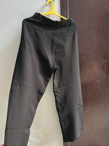 Classic Black Wide-Leg Trousers