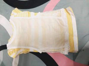 Cute Butterfly Striped T-Shirt