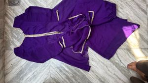 Vibrant Purple Kurta Set