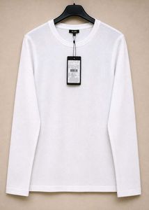 ZUDIO White Full Sleeve Textured T-Shirt