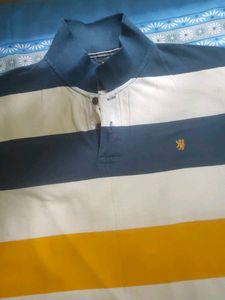 Men's Striped Polo Shirt