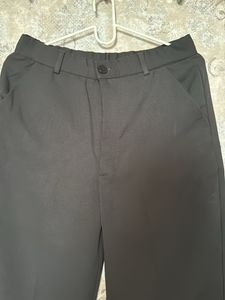 Classic Black Wide-Leg Pants