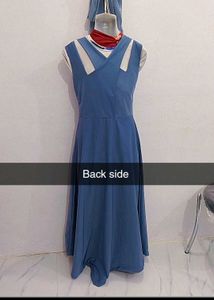 Elegant Maxi Dress with Shrug