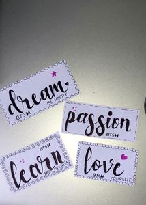 Motivational Quotations inspired by BTS