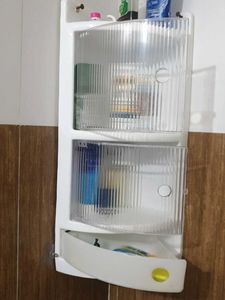 Compact Corner Storage Cabinet