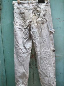 Light Wash Cargo Jeans