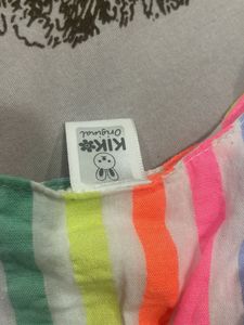 Cute Striped Girls Dress