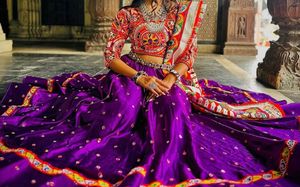 very beautiful lehenga without duppatta