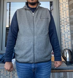Mens Grey Jacket (sleeveless)