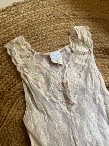 Vintage Lace lingerie style dress