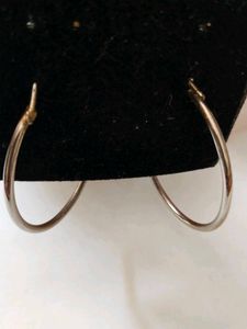 Classic Silver Hoop Earrings