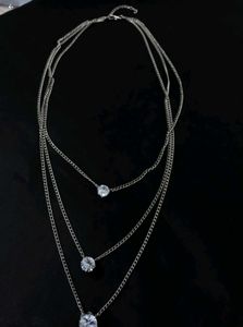 Layered Crystal Necklace