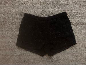 shimmery mini shorts