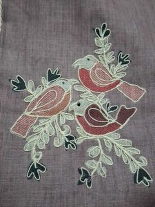 embroidered suit fabric