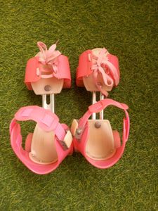 Retro Pink Roller Skates -girls