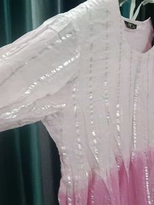 Chic Tiered Ombre Pink Dress