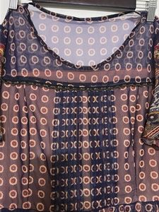 Bohemian Print Midi Dress