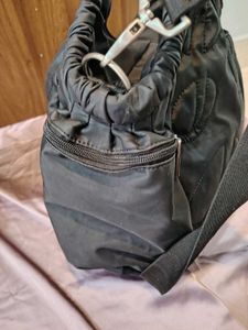 Stylish Black Hobo Bag