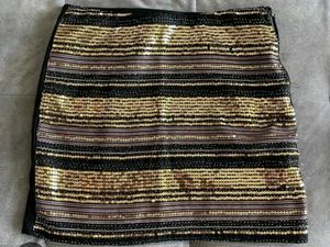 Sequin Mini Skirt