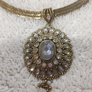 Polki necklace set