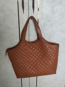 Quilted YSL tote bag