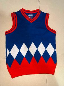 Chalk Argyle Knit Sleeveless Sweater