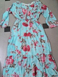 Boho Floral Maxi Dress
