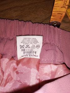 Chic Pleated Pink Mini Skirt