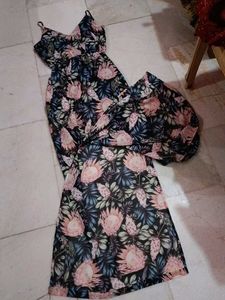 Floral Print Maxi Dress