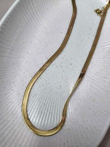 anti Tanish Gold Snake Chain Necklace