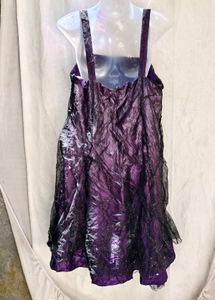 11J6. Elegant Purple Party Dress