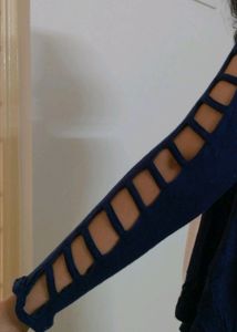 Navy Blue Casual Wear, XS