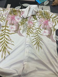 Men's Tropical Print Shirt