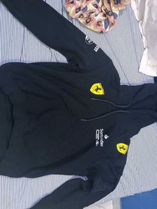Ferrari Black Hoodie
