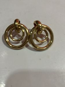 Assorted Gold Tone Earrings Set
