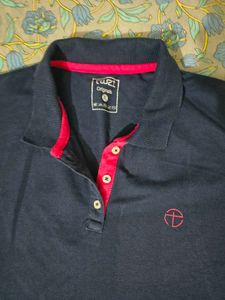 Navy Blue Polo T-Shirt
