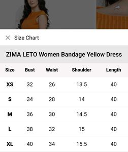 Zima Leto Bandage Yellow Dress 😍