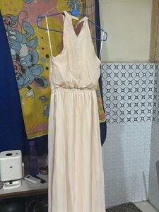 Beaded Neckline Gown
