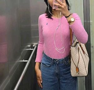 Ralph Lauren Pink Wool Sweater