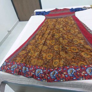Beautiful Floral Print women gown