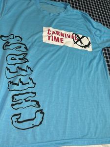 Blue 'Carnival Time' Graphic Tee