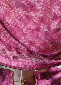 beautiful daily wear saree set, blouse and peticoa